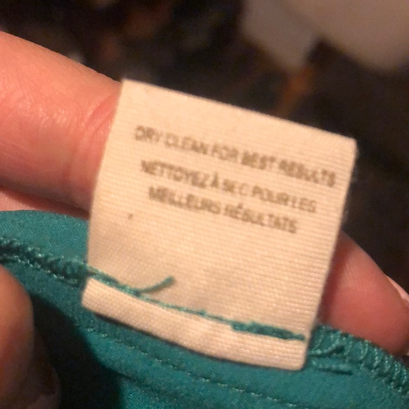 Emerald green by free people never wore it - Picture 6 of 8